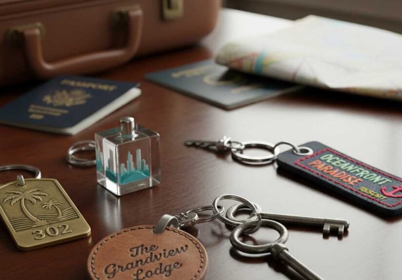 Hotel Room Keychain