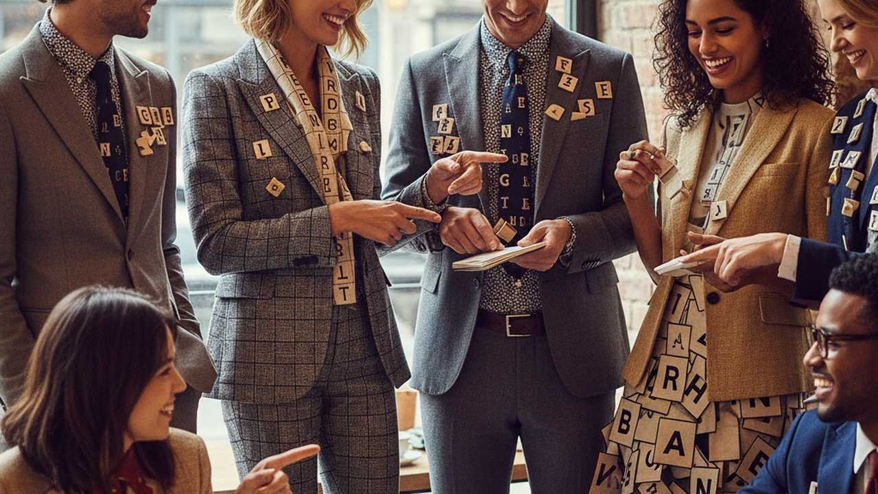 crossword clue fashion