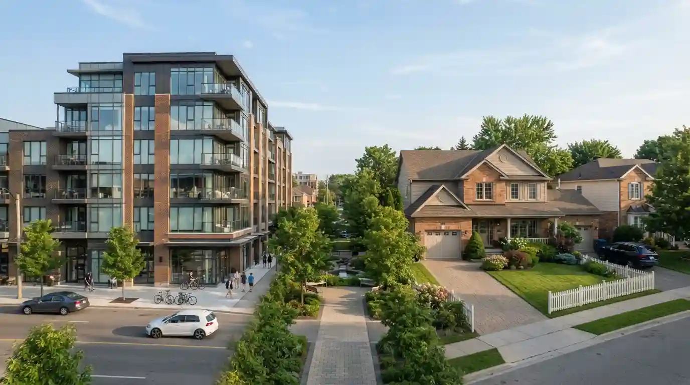 Two complementary residential properties representing a diversified real estate investment strategy