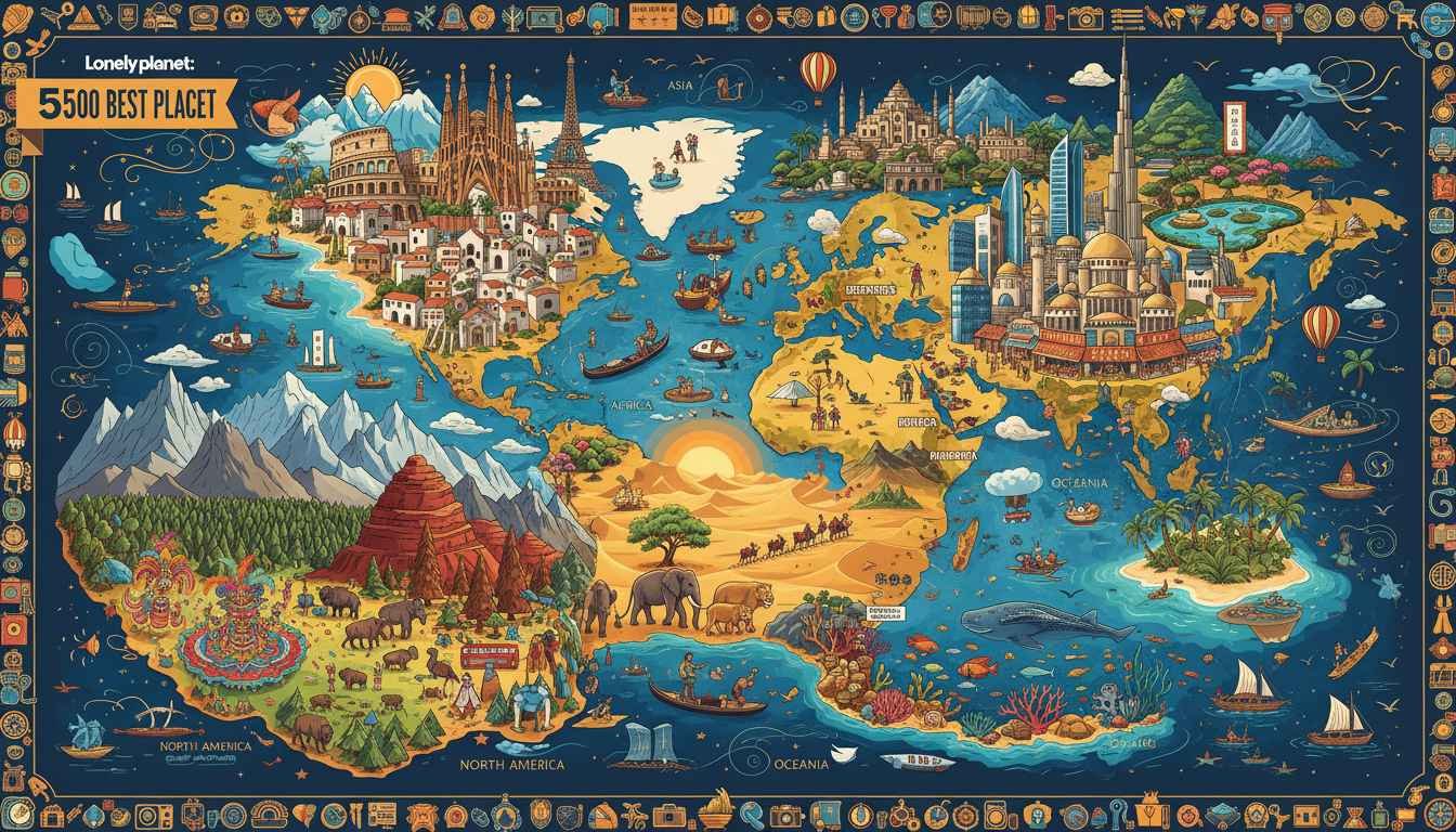 lonely planet 500 best places to visit