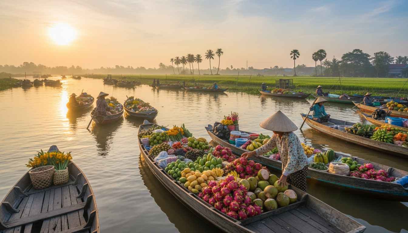 best places to visit in mekong delta