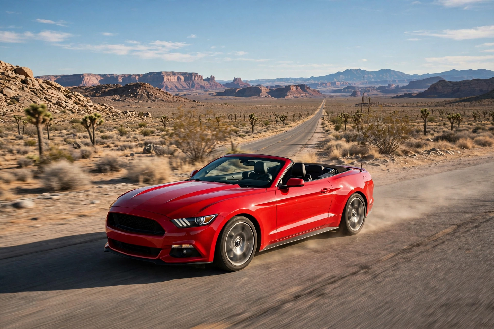 USA road trip on a scenic American highway